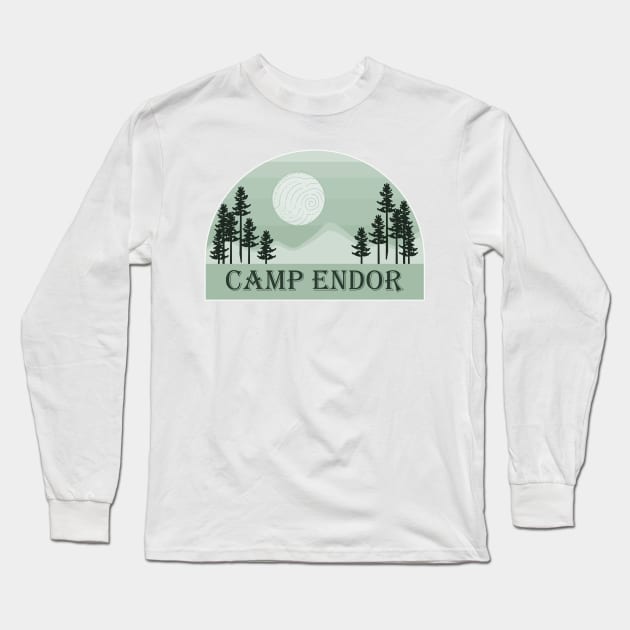 Camp Endor Long Sleeve T-Shirt by Sci-Emily